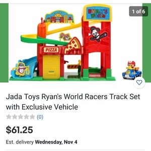 Ryan's World Racers track set